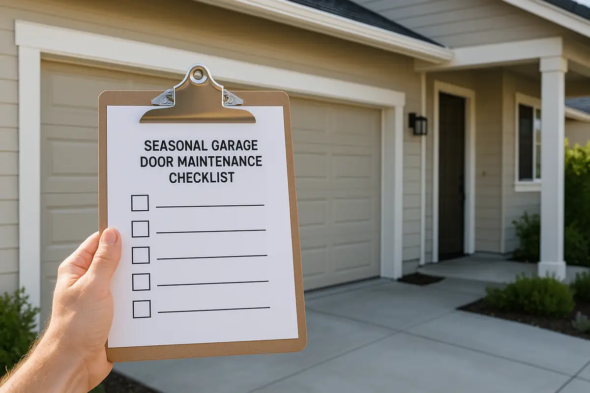 Seasonal Garage Door Maintenance Checklist: Ensure Your Garage Door Functions Smoothly in Ontario, CA