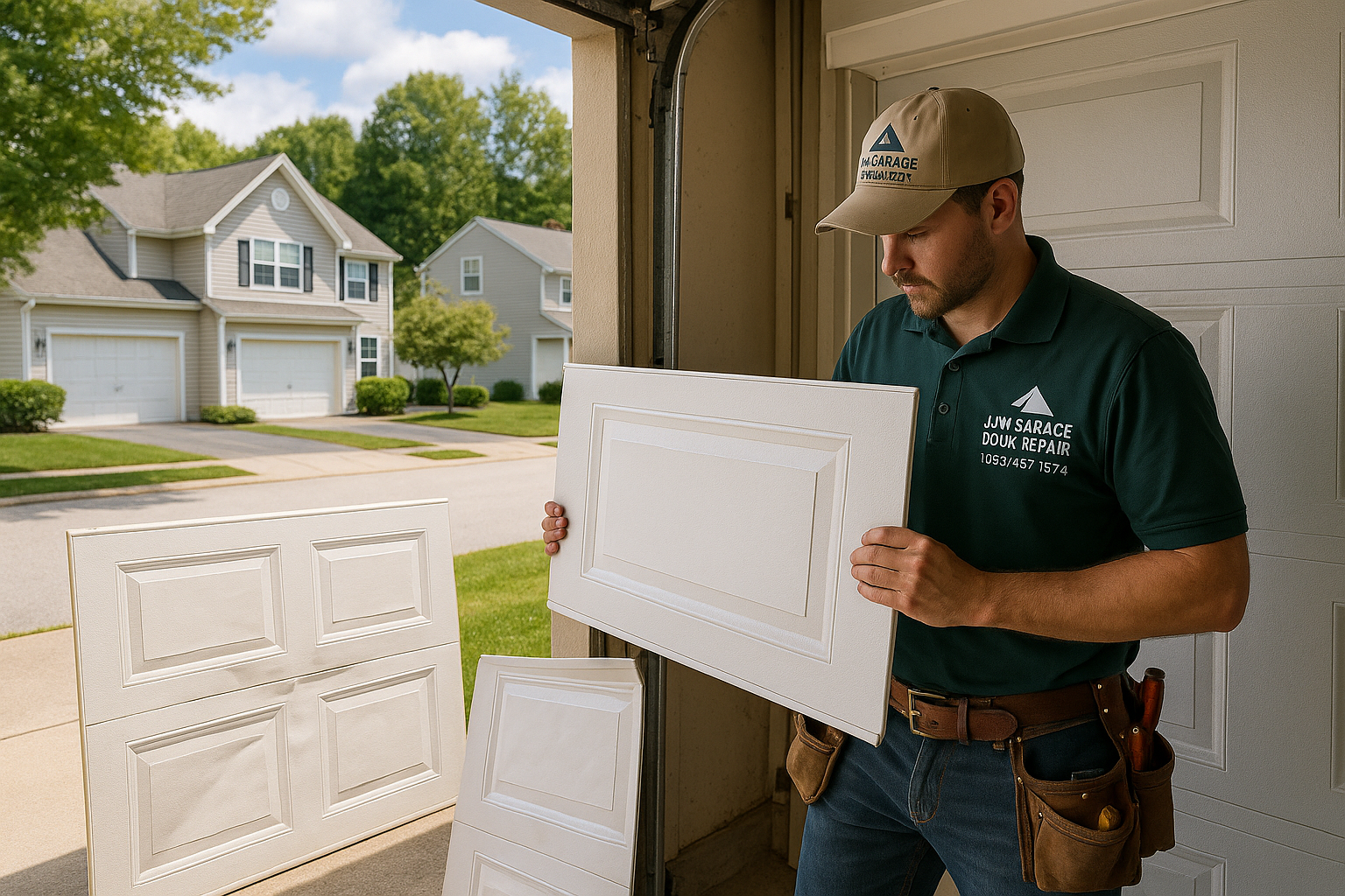 Garage Door Panel Replacement in Ontario